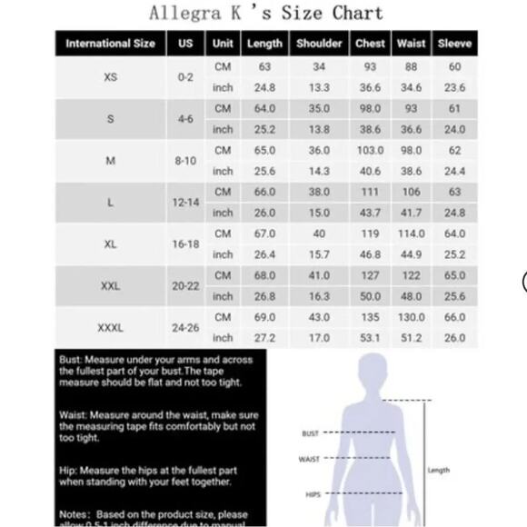 Allegra K Stand Collar Long Sleeve Chiffon Burgundy Blouse, Size L, New with Tag - Picture 7 of 7